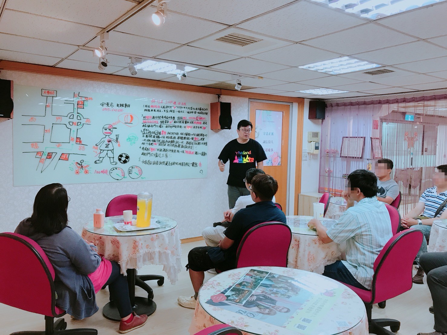 聯誼花絮 - 6月份月老廟團拜