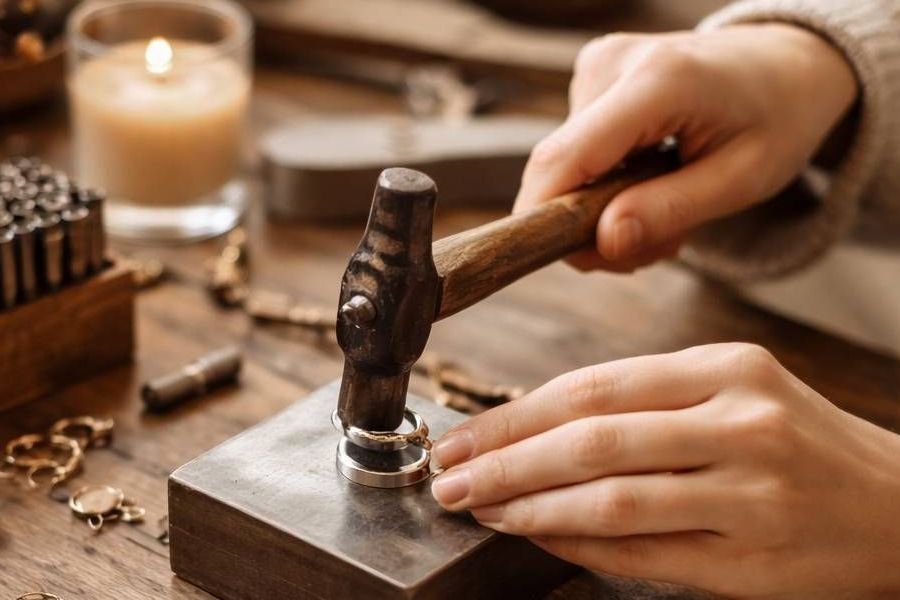 慢慢手作DIY敲敲金工