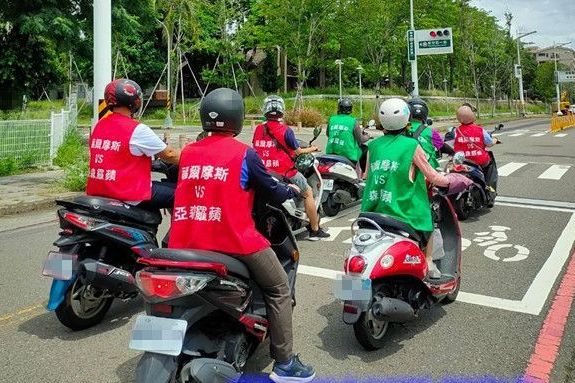 隆田踏青機車輕旅追風去