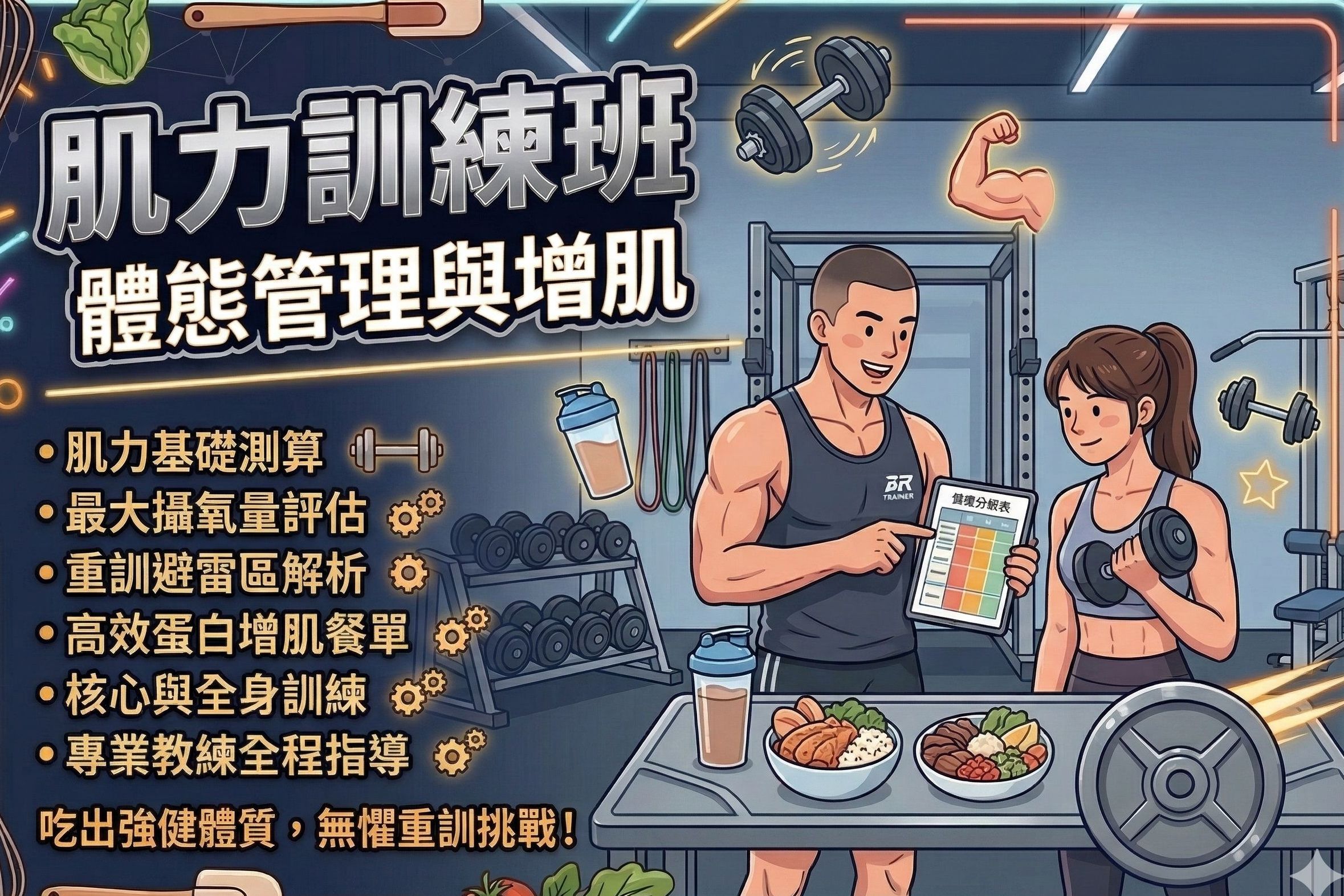 體態管理班飲控減脂怎麼吃