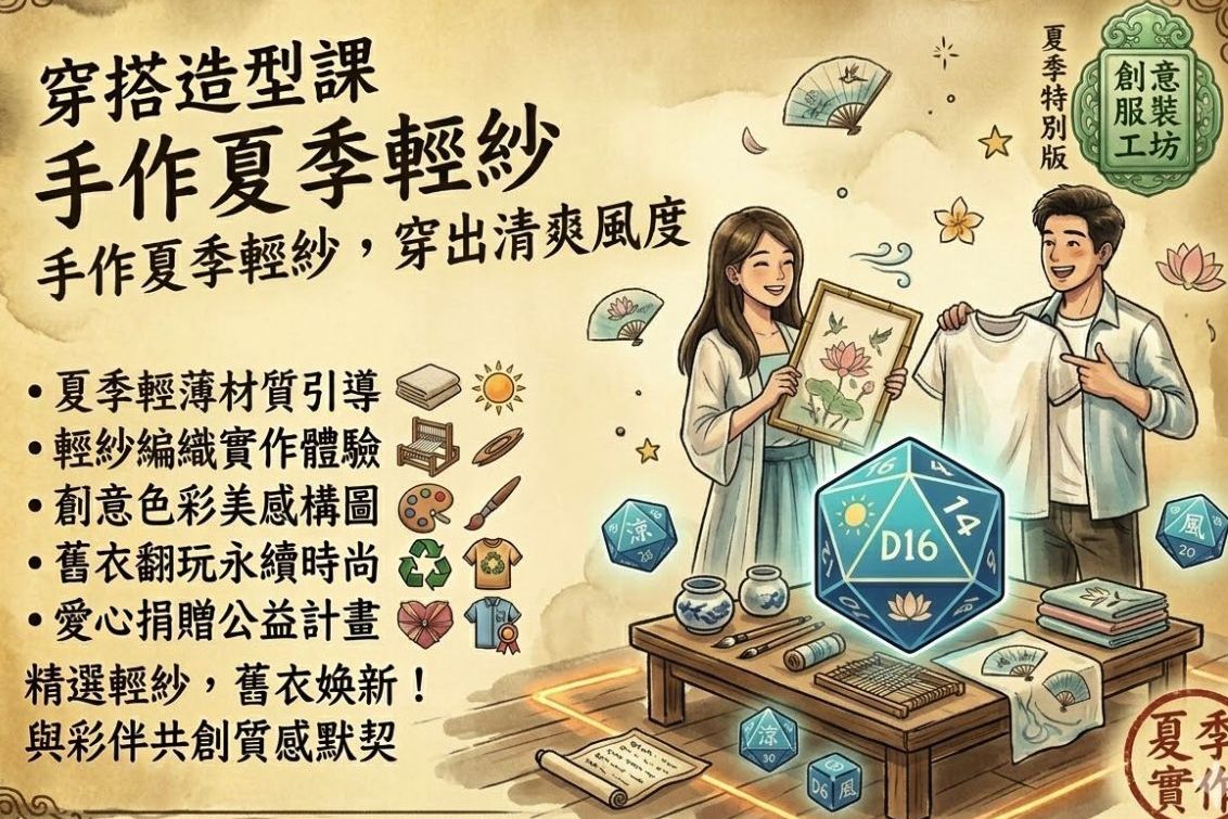 穿搭造型課夏季穿搭指南