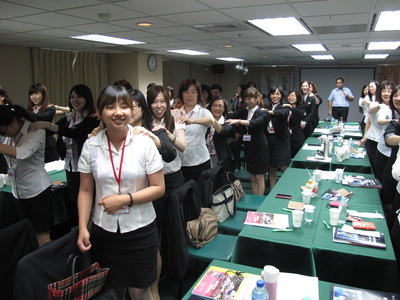 聯誼花絮 - 2013年度春天會館提升服務品質研討會卡內基訓練